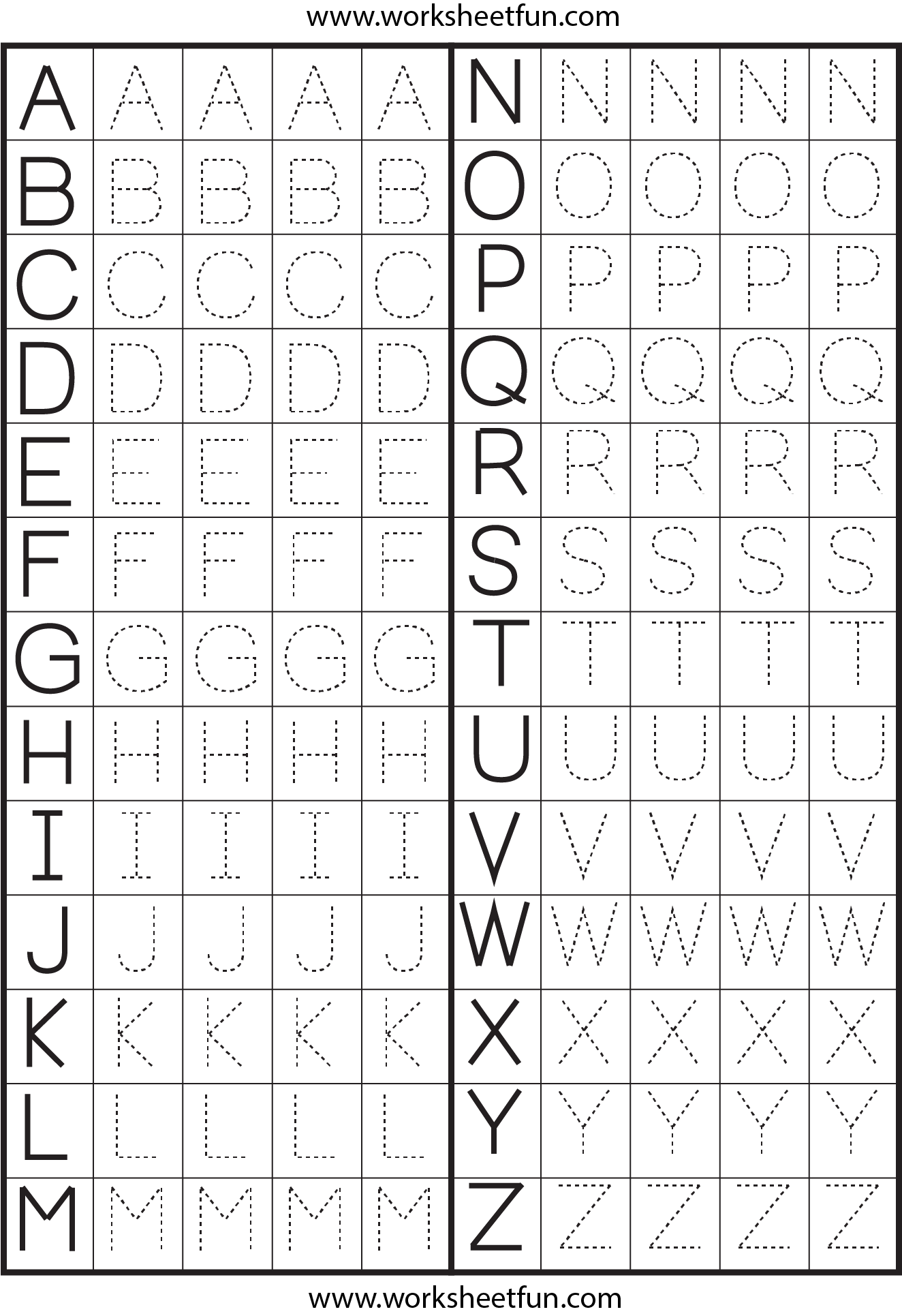 tracing-uppercase-letters-capital-letters-3-worksheets-alphabet-worksheets-preschool