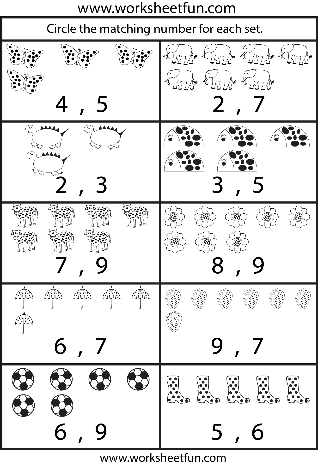 NEW 916 COUNTING NUMBERS WORKSHEETS 1 50 Counting Worksheet