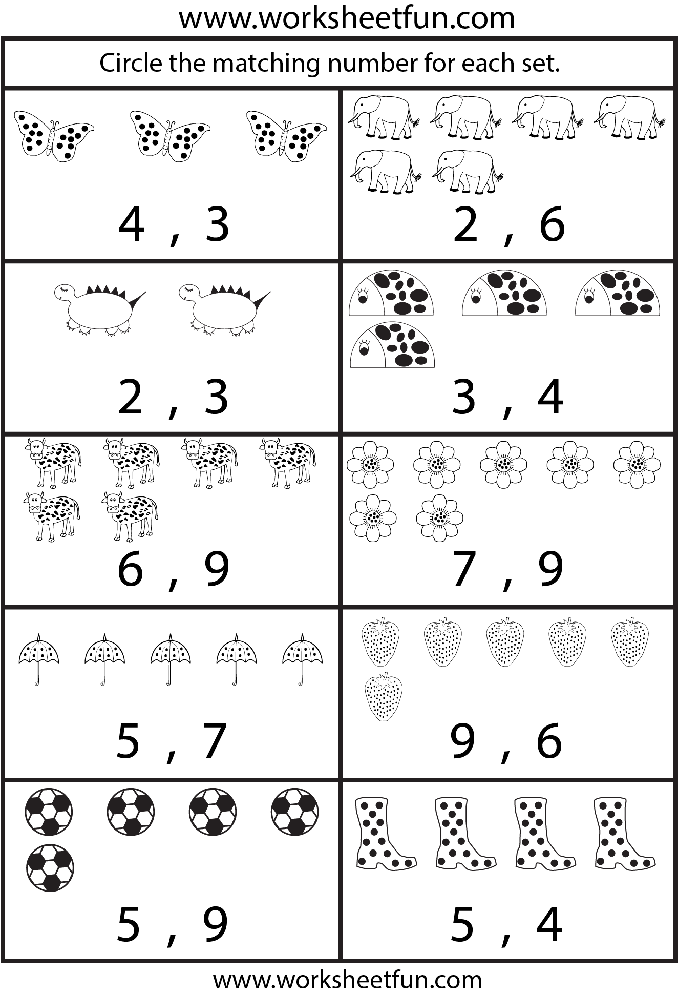 Counting Worksheets 1 10 Counting Worksheets 1 10 With An Apple Theme This Post Contains