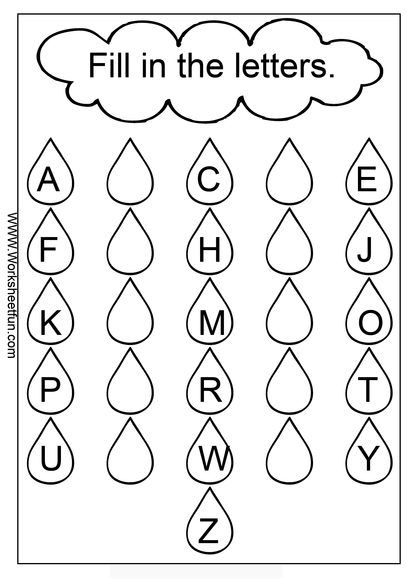 Missing Uppercase Letters Missing Capital Letters FREE Printable 