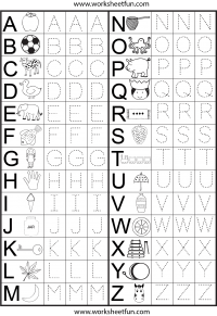 Kindergarten Worksheets / Free Printable Worksheets – Worksheetfun