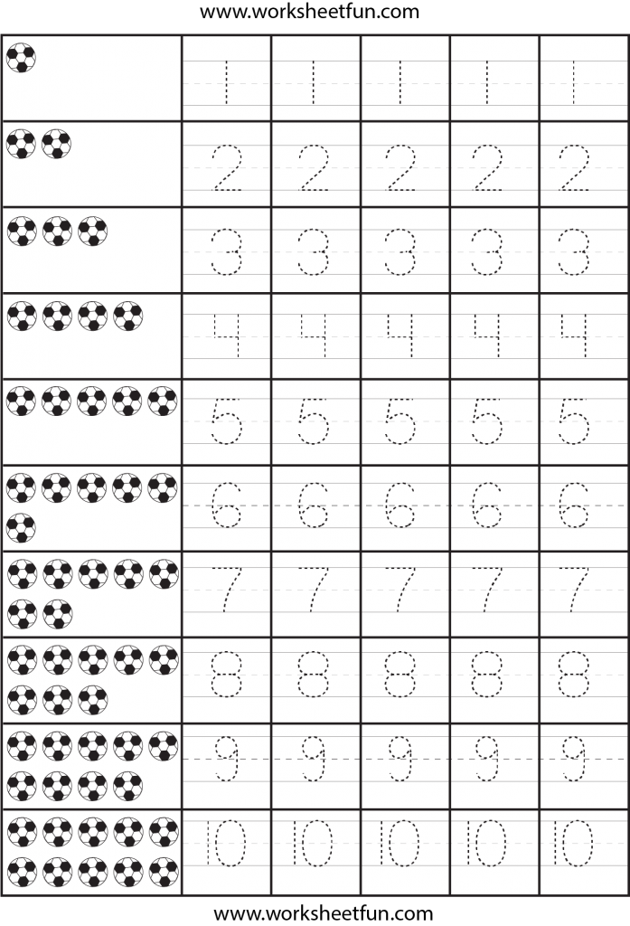 number-tracing-1-worksheet-free-printable-worksheets-worksheetfun