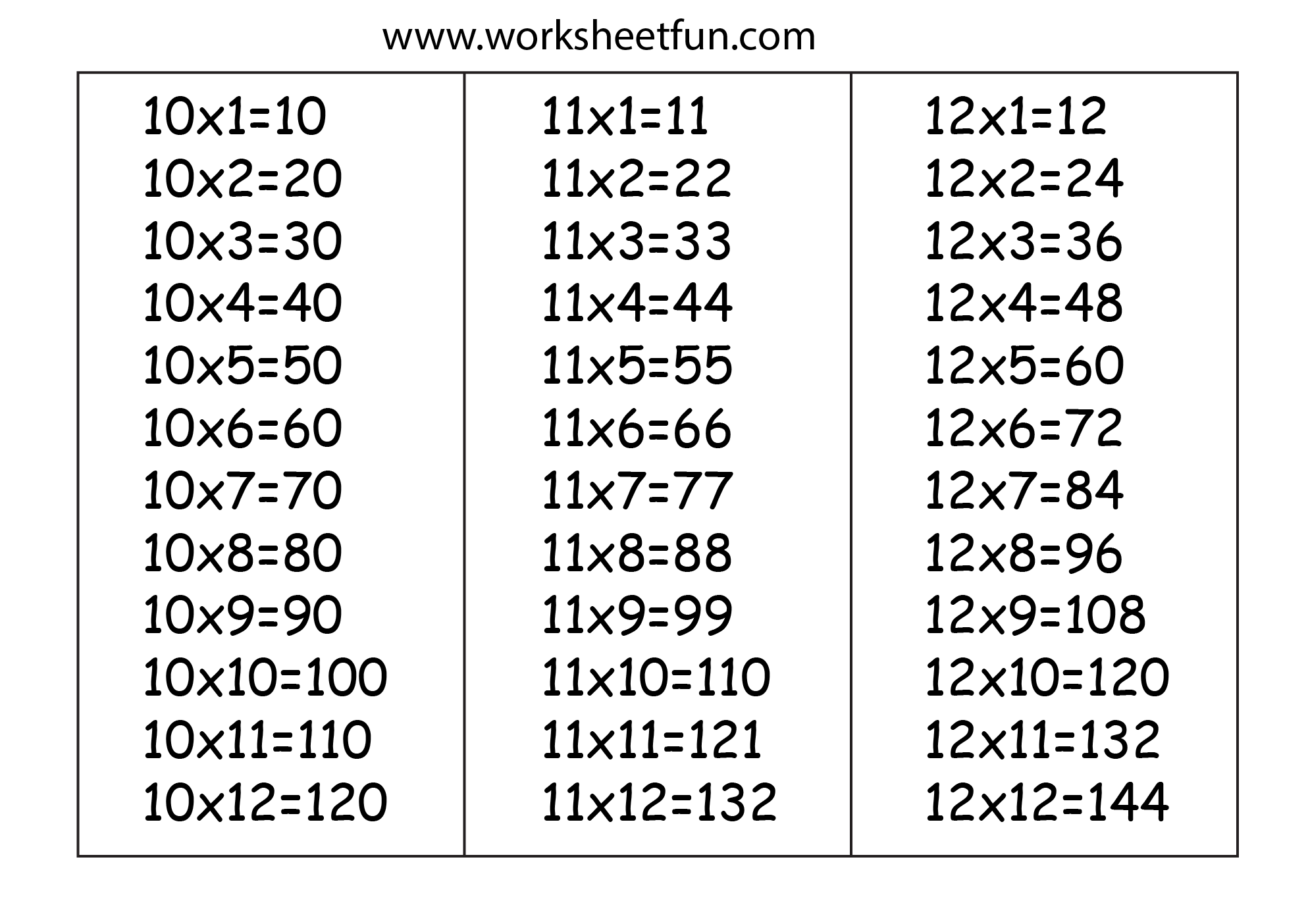 times-table-chart-10-11-12-free-printable-worksheets-worksheetfun