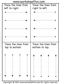 line tracing vertical horizontal and slanted 3 worksheets free printable worksheets worksheetfun