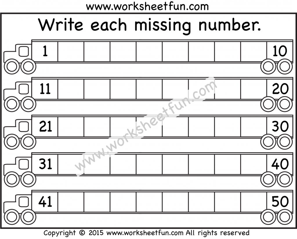 missing numbers 1 50 worksheet free printable worksheets