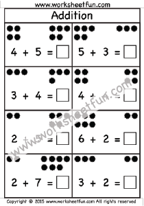 Single Digit Addition – Two Worksheets / FREE Printable Worksheets ...