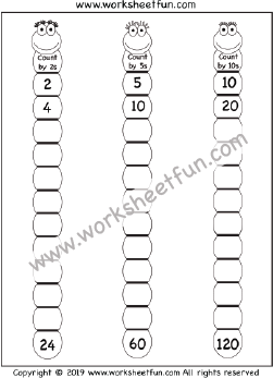 Skip Counting by 2, 5, 10 – Worksheet / FREE Printable Worksheets ...