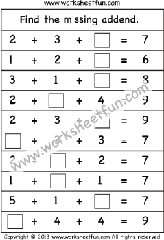 First Grade Worksheets / FREE Printable Worksheets – Worksheetfun