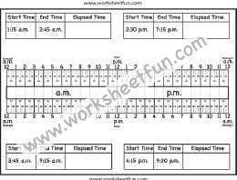 Time Worksheets / FREE Printable Worksheets – Worksheetfun