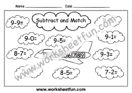 subtraction worksheets free printable worksheets worksheetfun