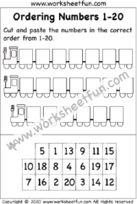 numbers 1 20 free printable worksheets worksheetfun